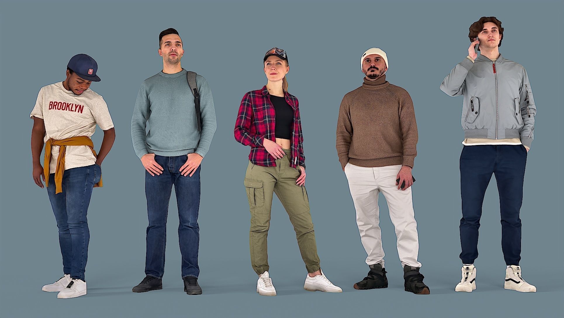 Photorealistic Characters Volume 05 3D Model Collection_3