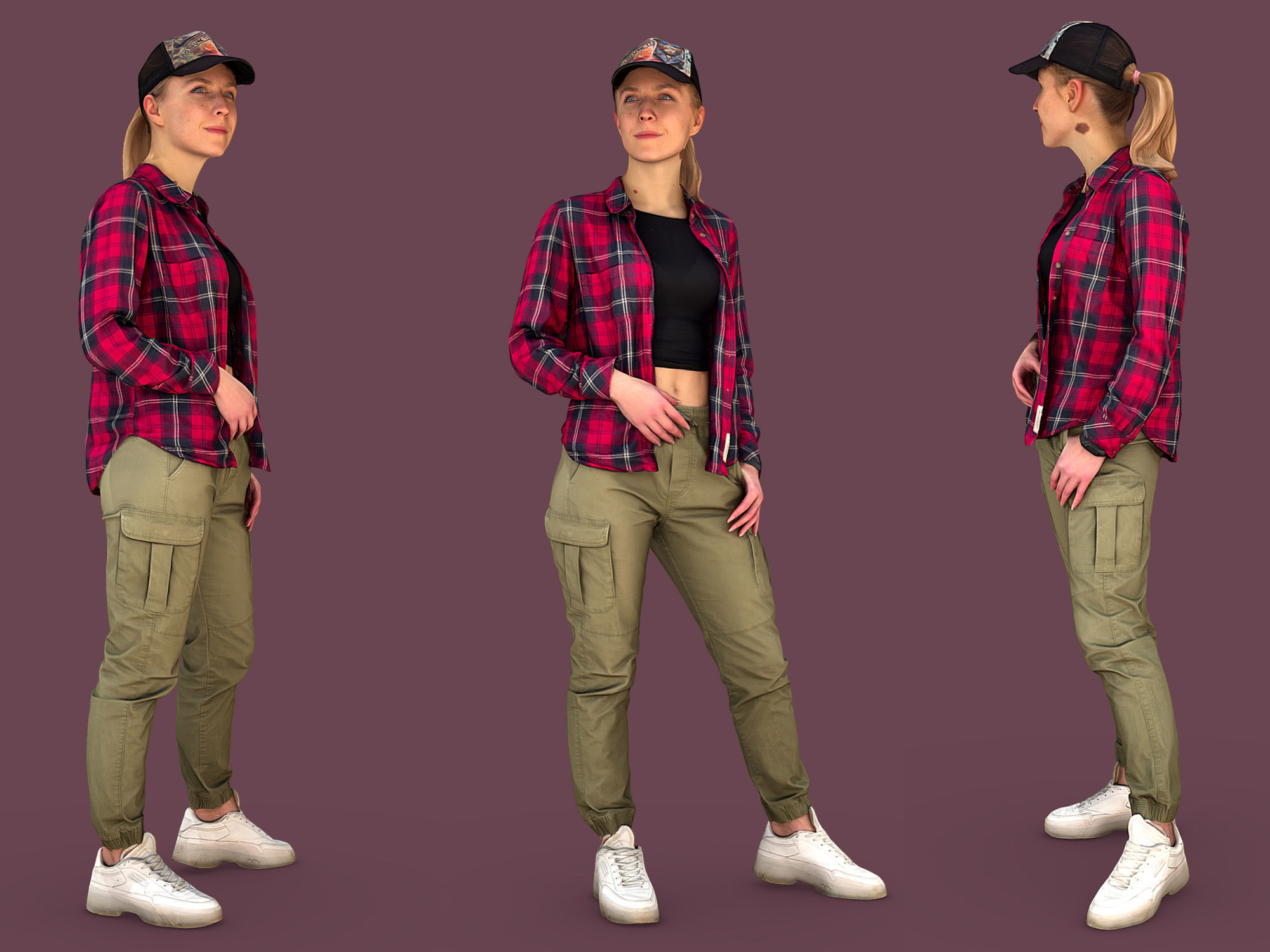 Photorealistic Characters Volume 05 3D Model Collection_26