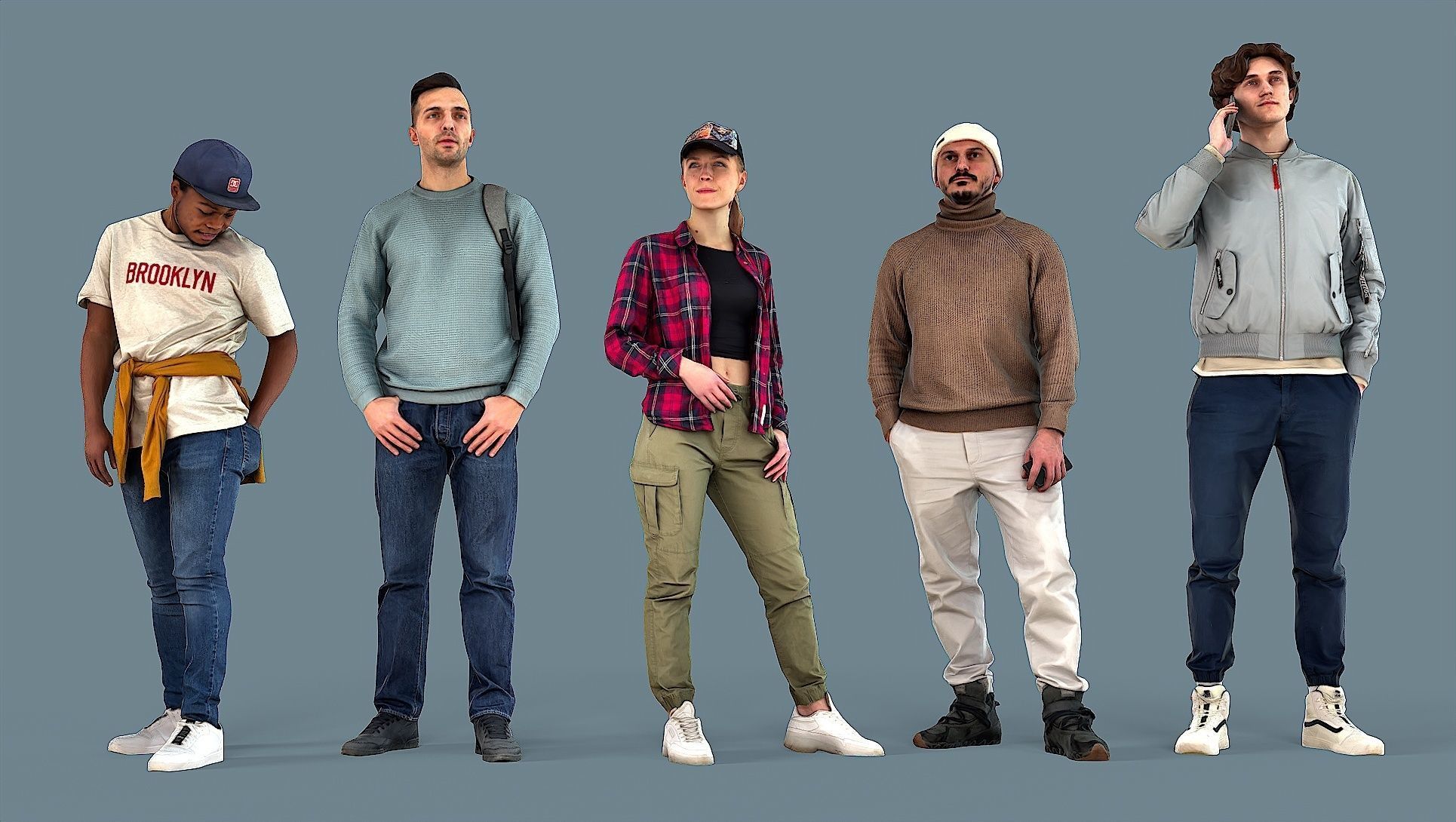 Photorealistic Characters Volume 05 3D Model Collection_2