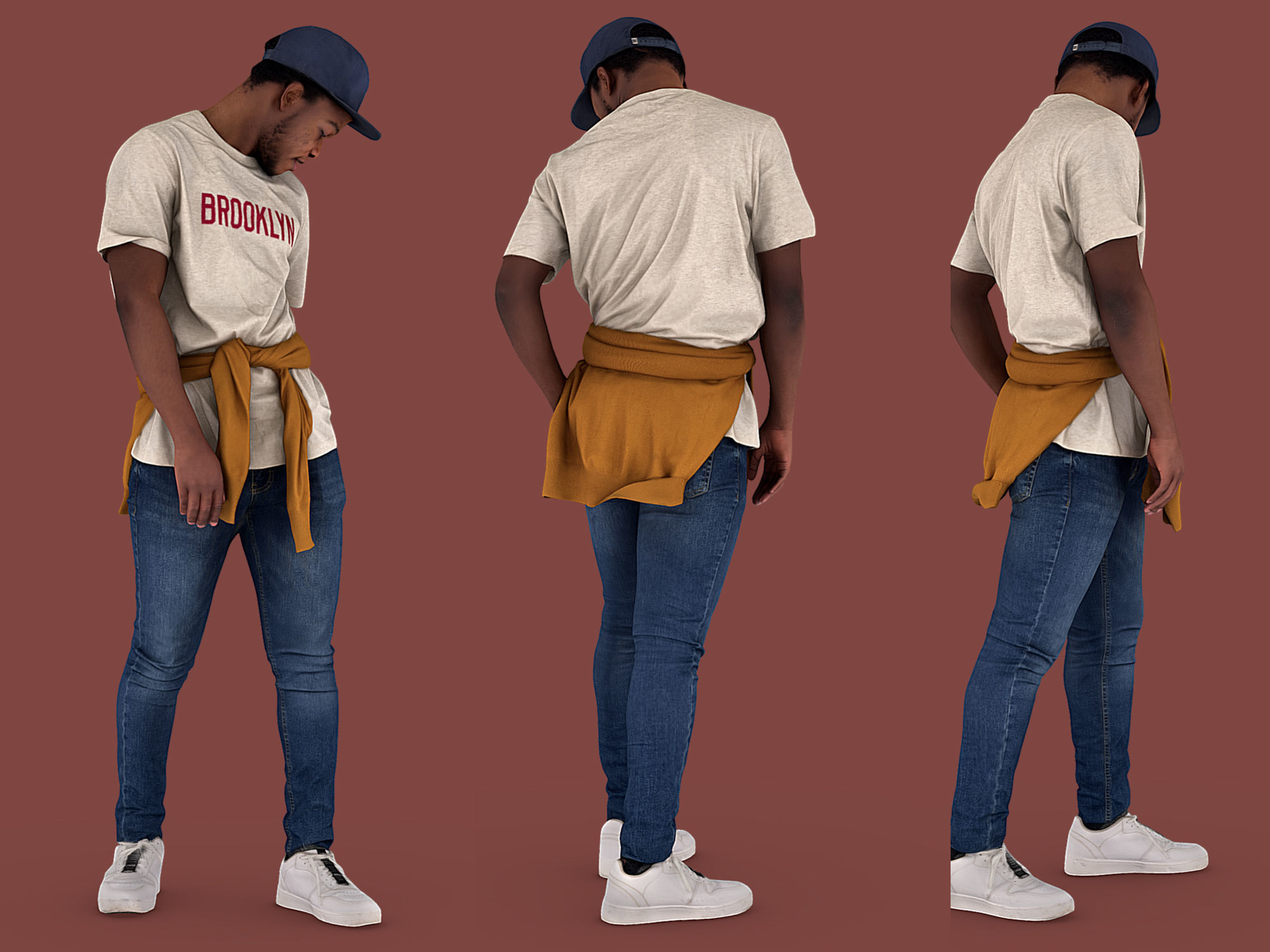 Photorealistic Characters Volume 05 3D Model Collection_11