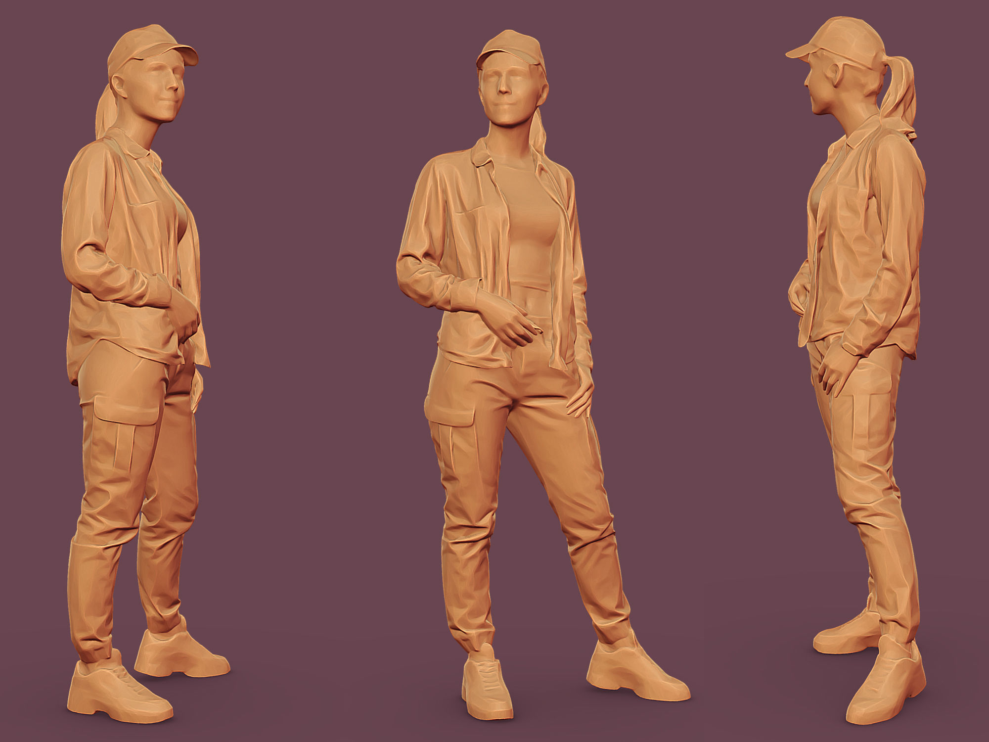 Photorealistic Characters Volume 05 3D Model Collection_28