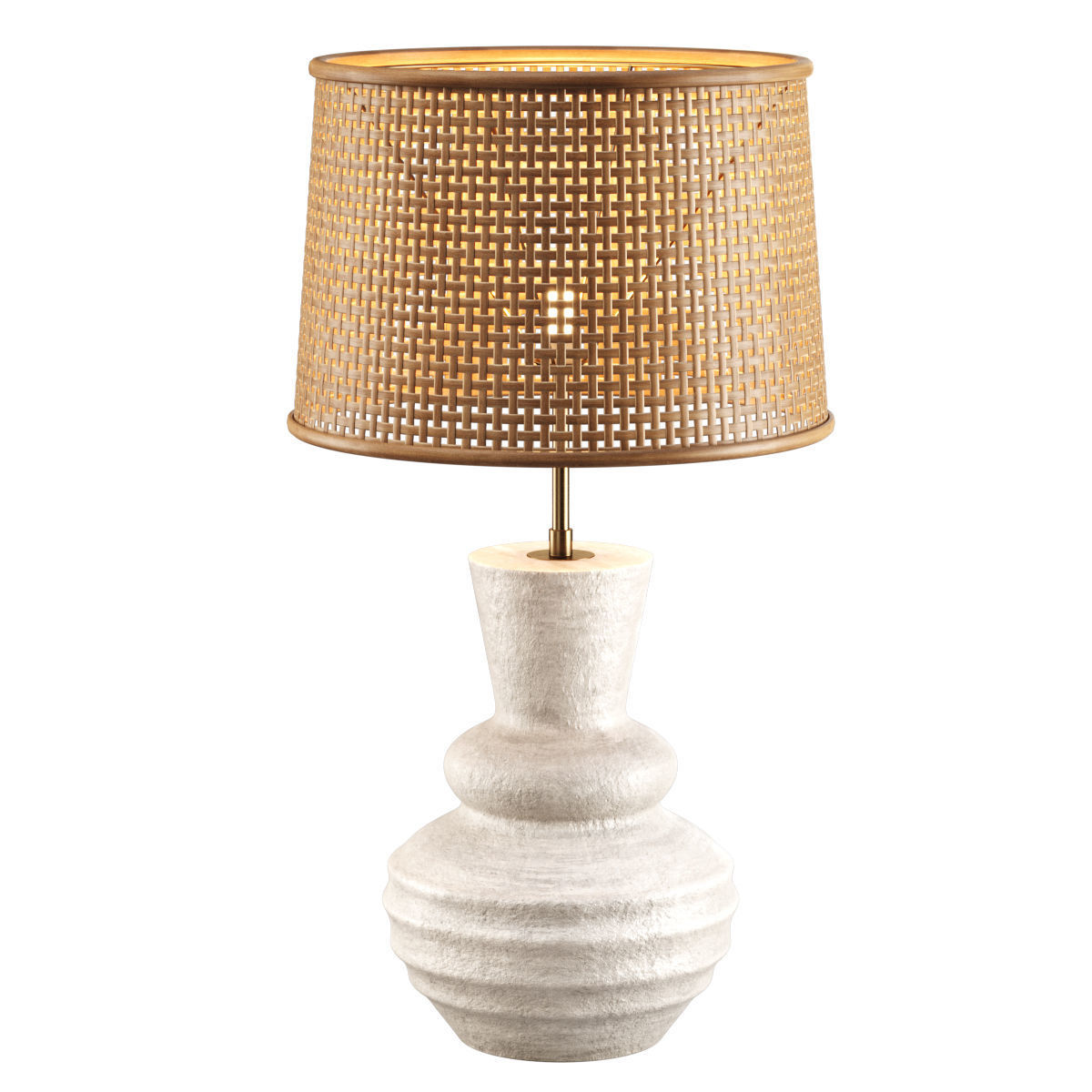 Melissa ceramic table lamp R400  3D model_1