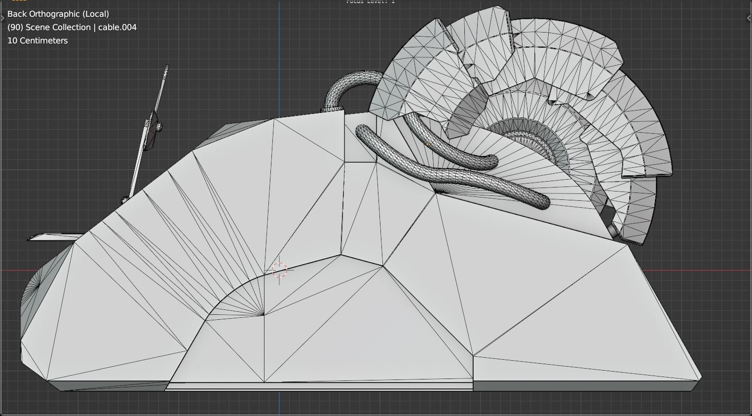 Sci-Fi super computer Free low-poly 3D model_4