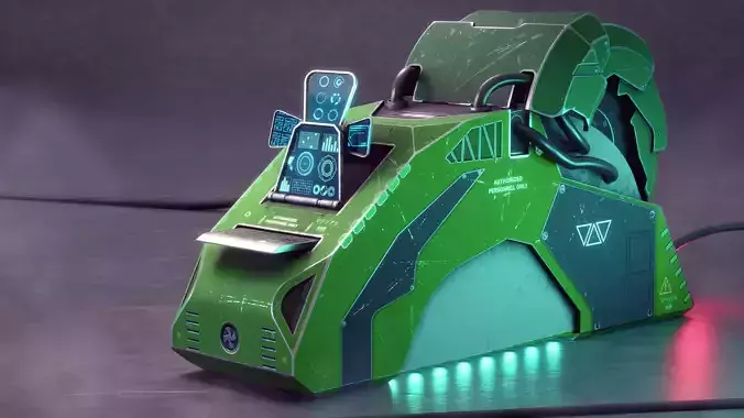 Sci-Fi super computer