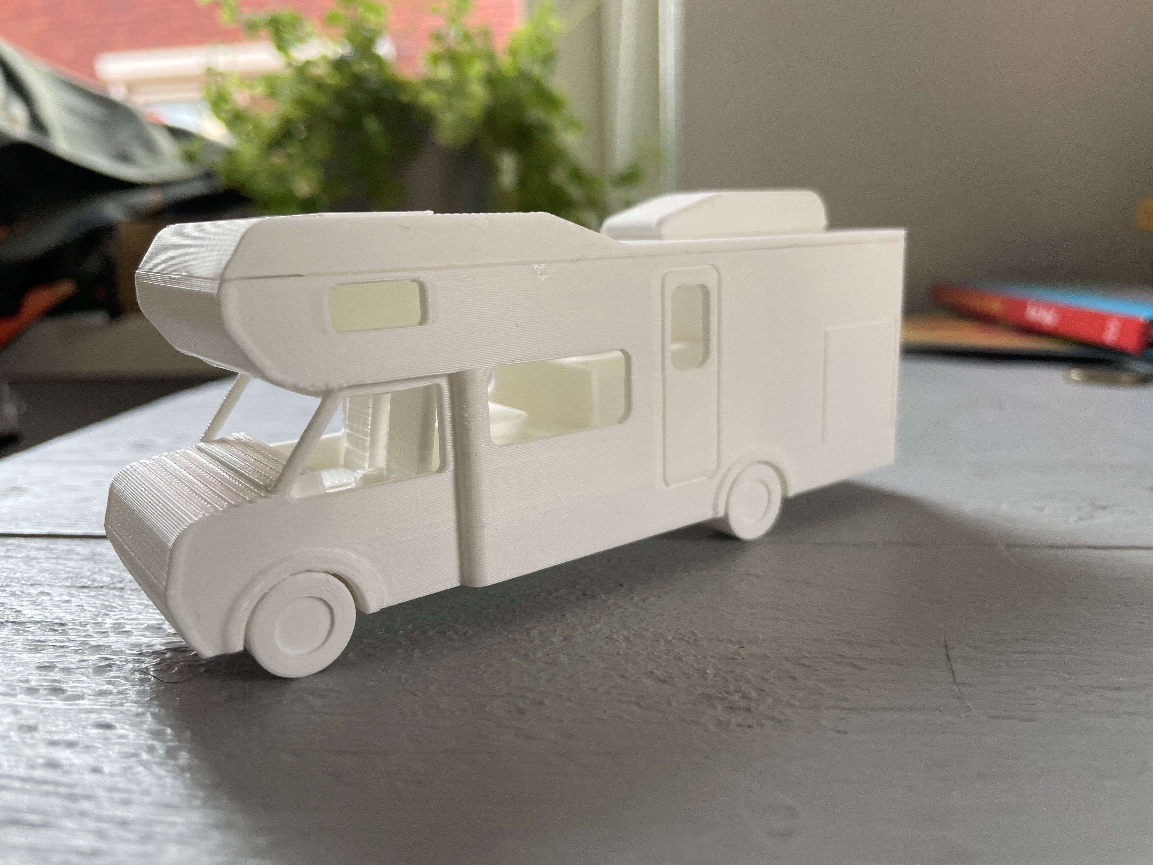Camper Car 3D print model_3