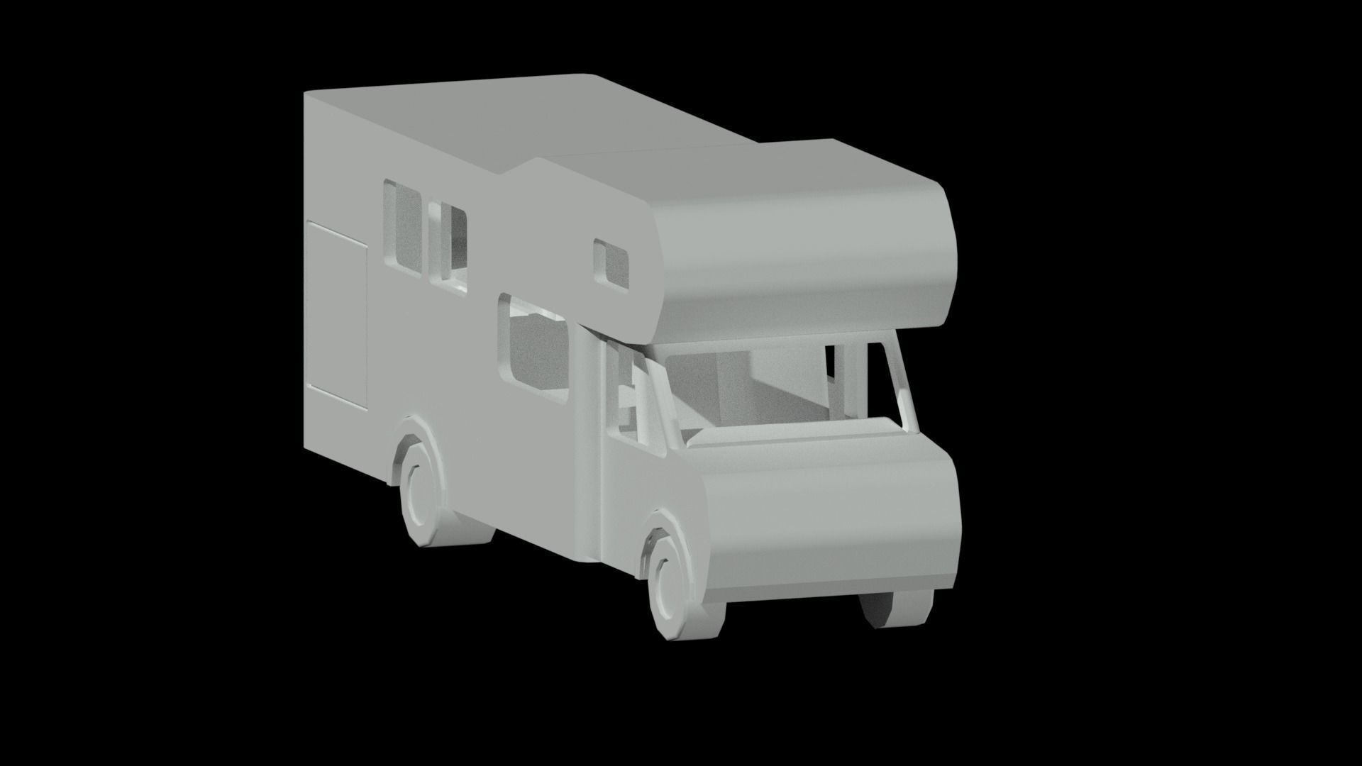 Camper Car 3D print model_7