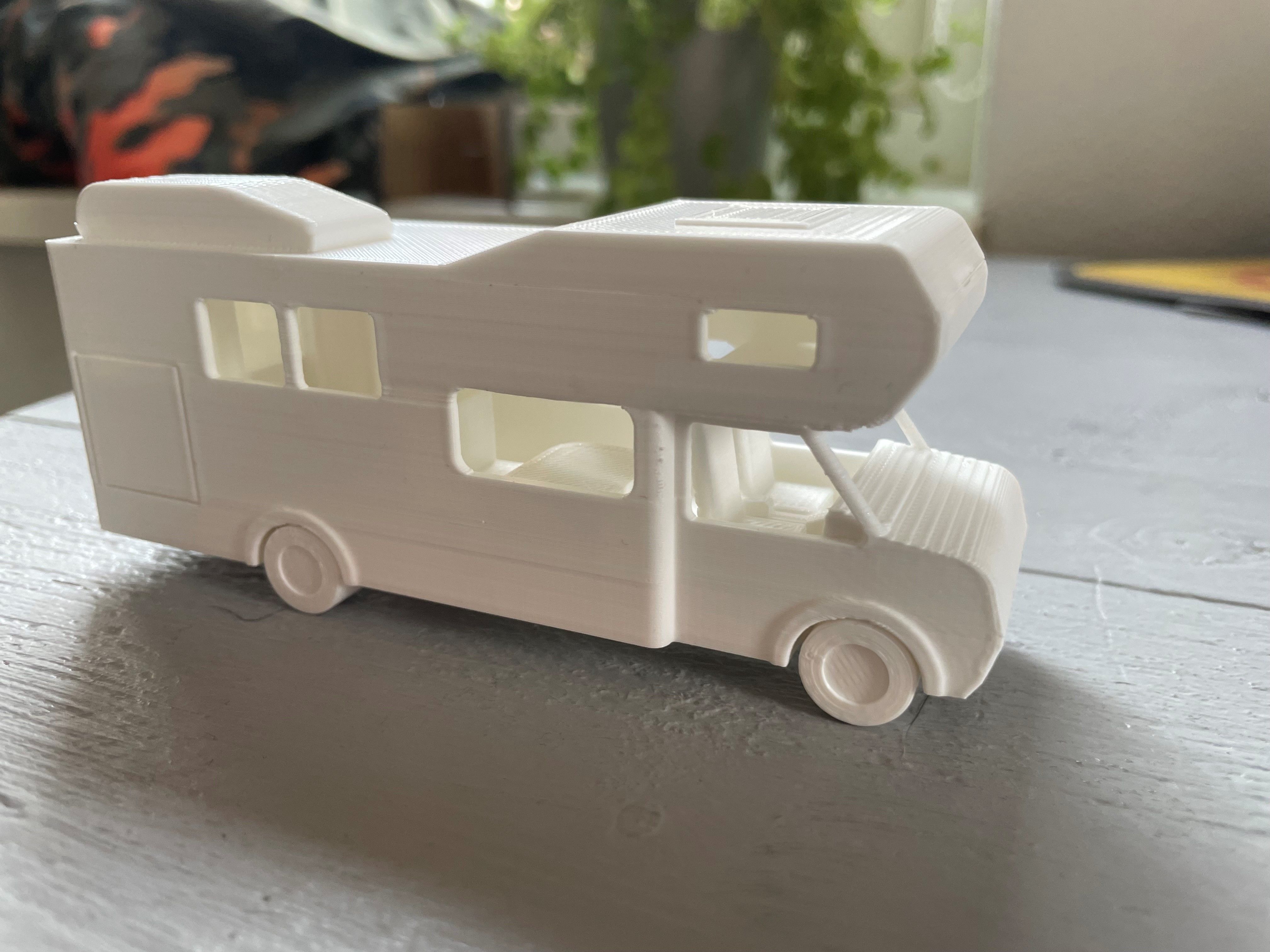 Camper Car 3D print model_2