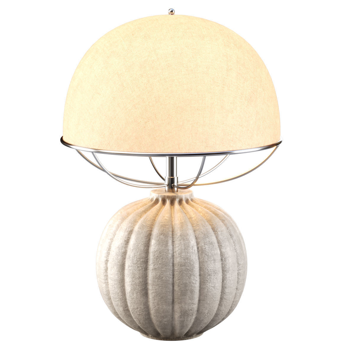 Melissa ceramic table lamp R360  3D model_1