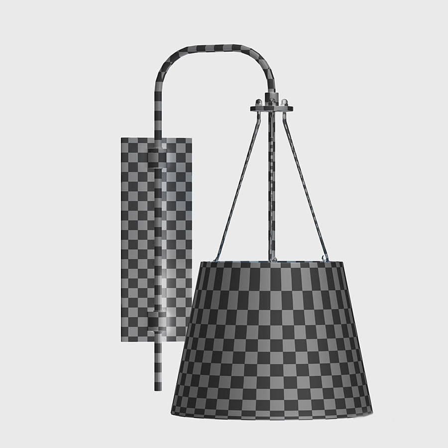 Sconce - Franklin 3D model_4