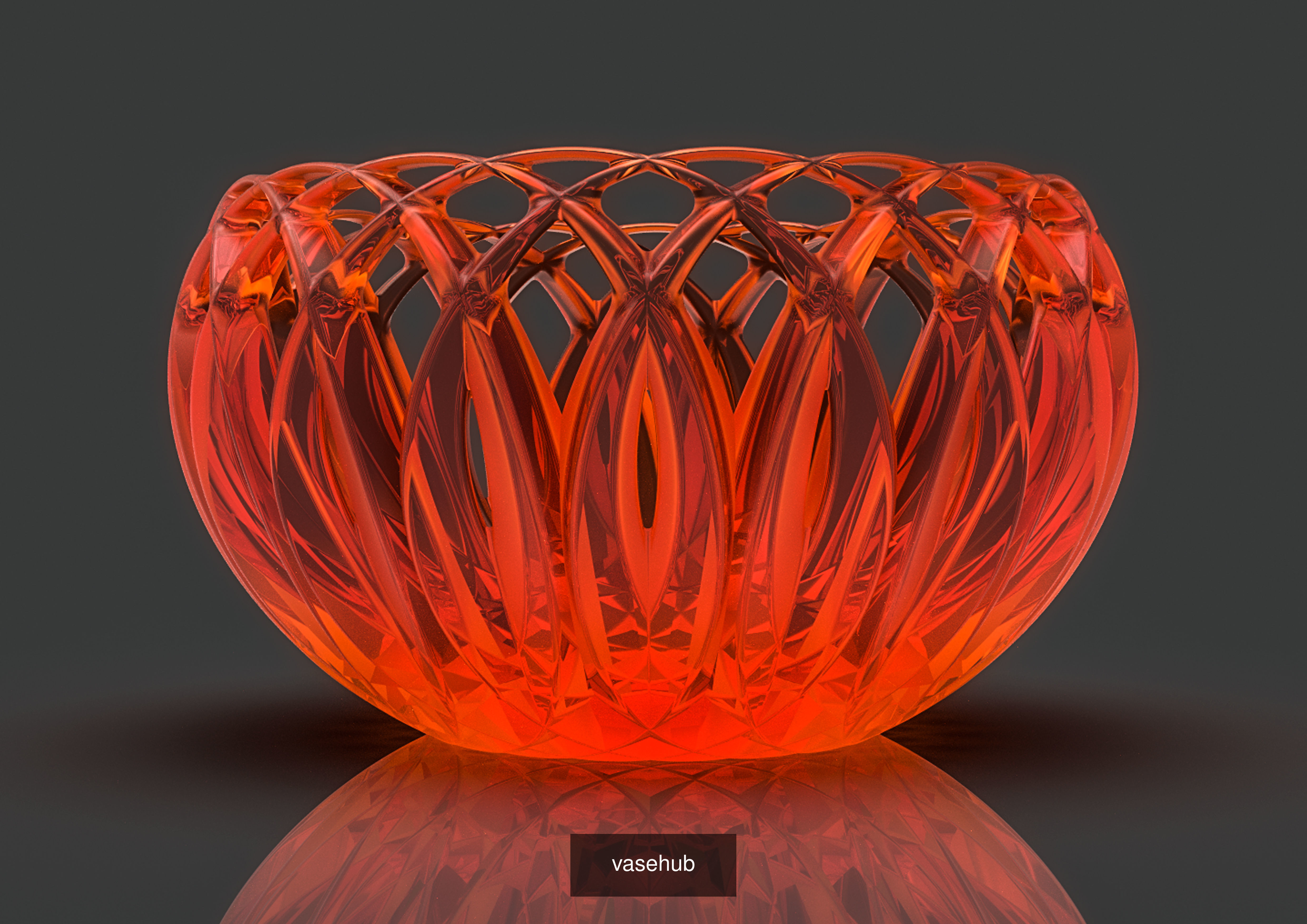 vasecollection vase with wavy lines _10