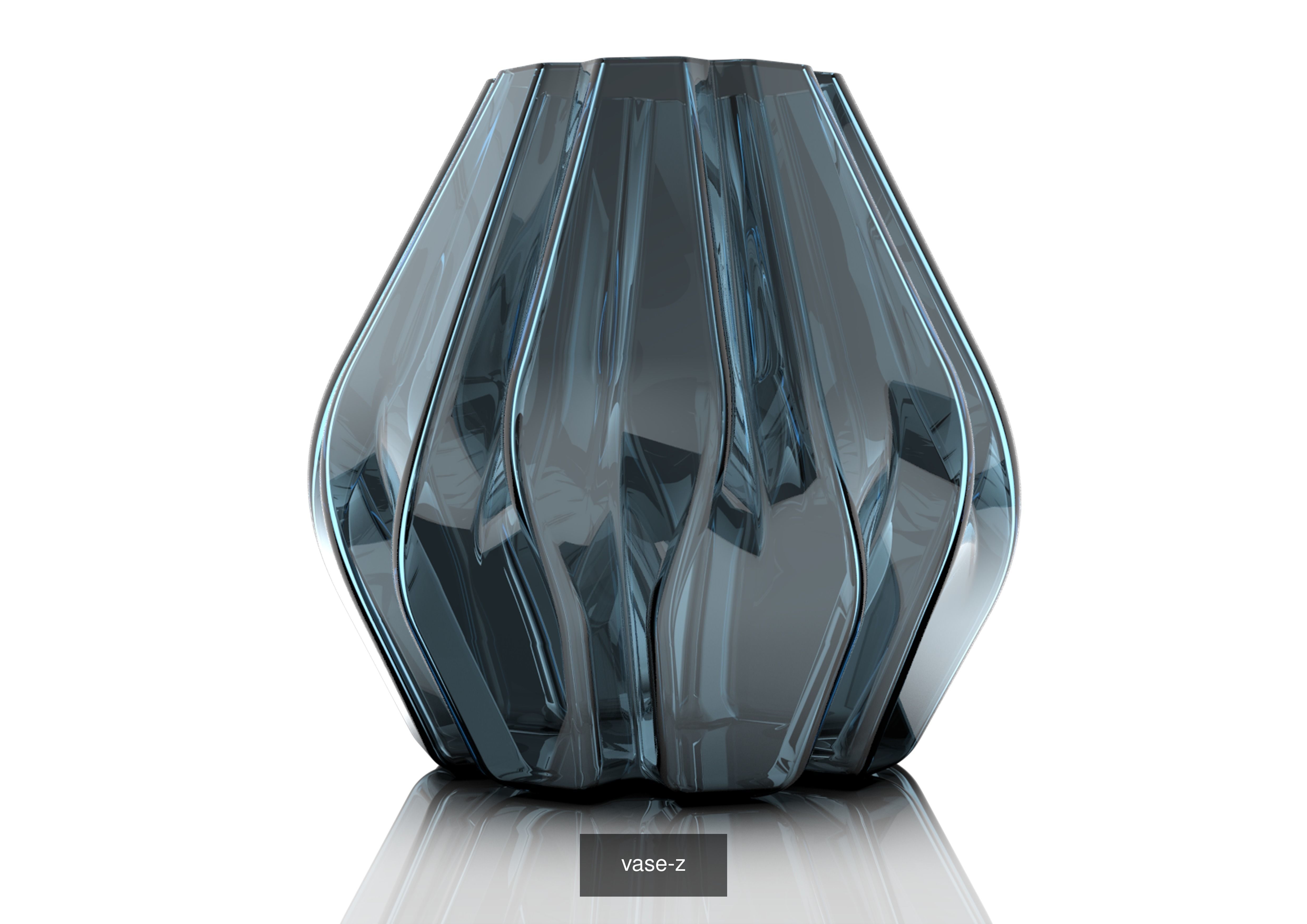 vasecollection vase with wavy lines _12