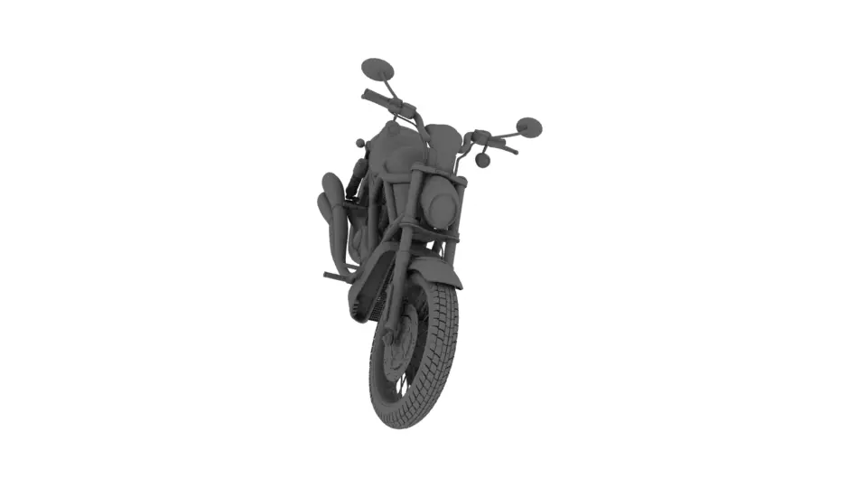 motocicleta motorcycle 3D model