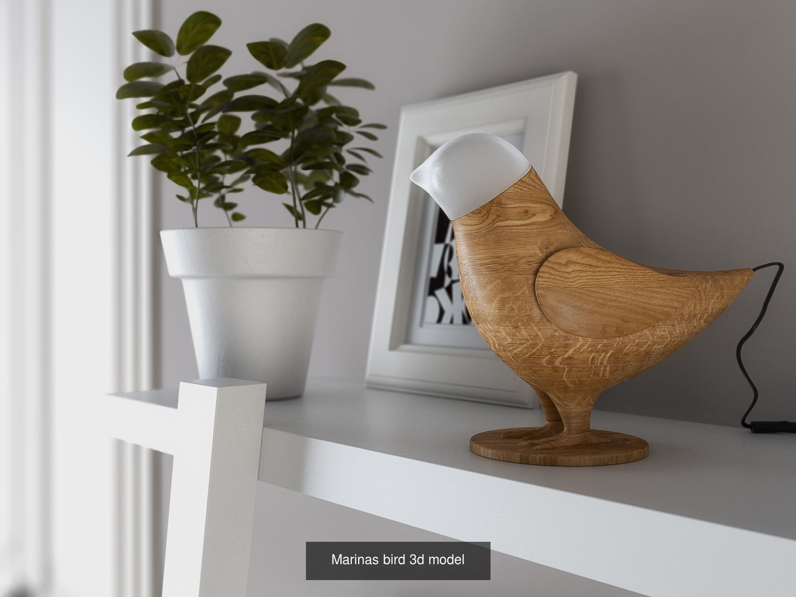 Ceiling lights 02 3D Model Collection_5