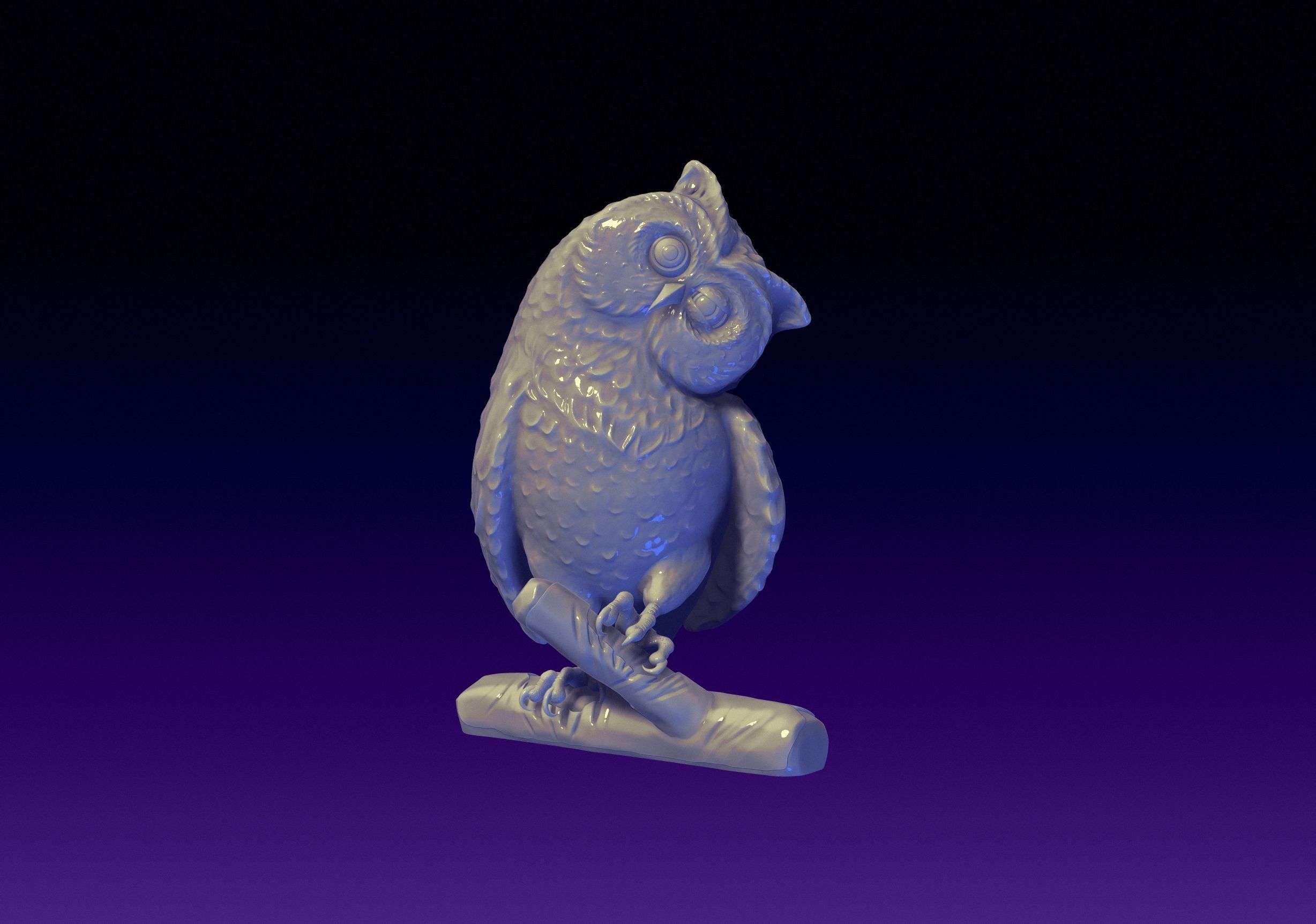 OWL printready 3D print model_1