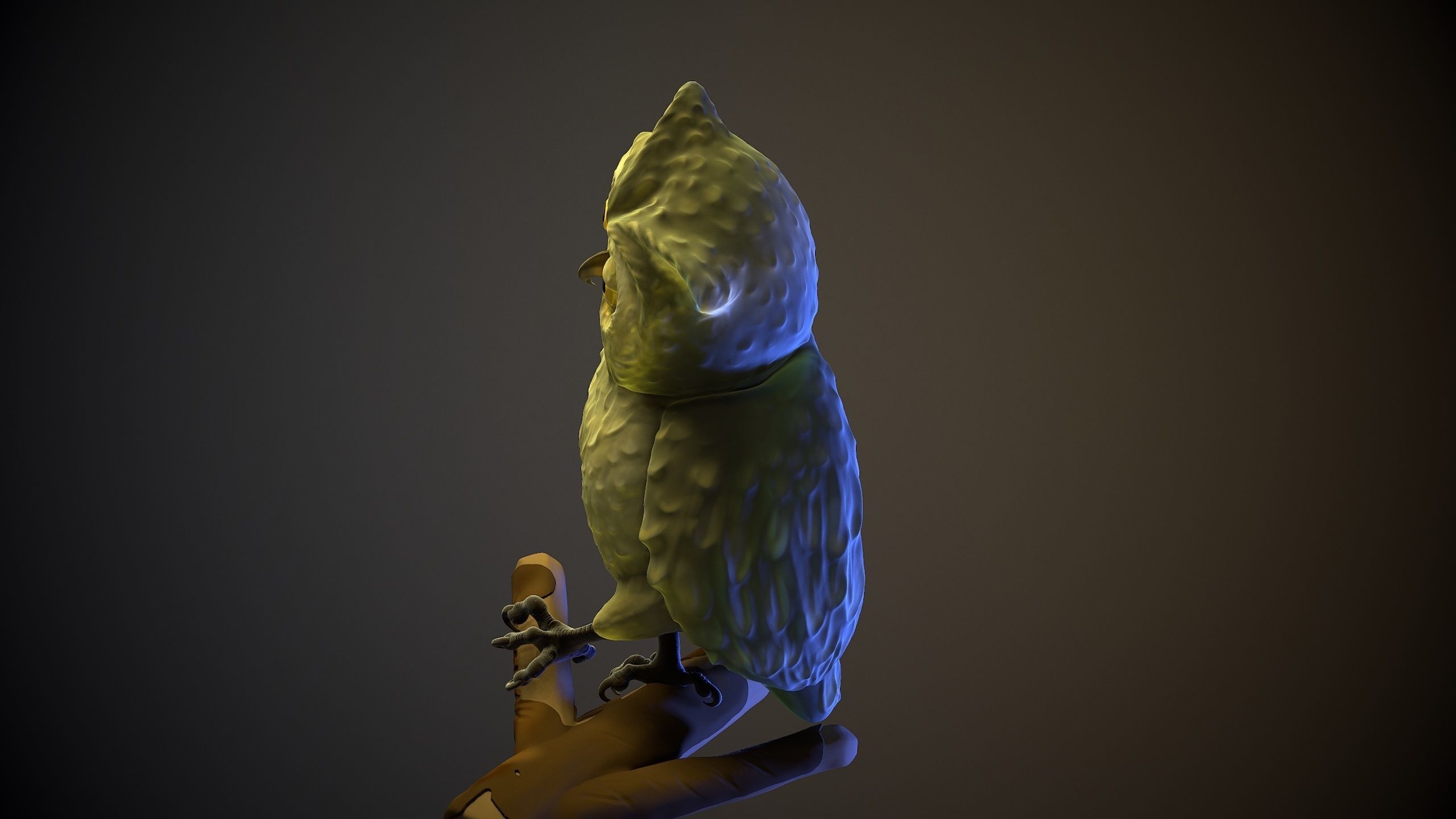 OWL printready 3D print model_12