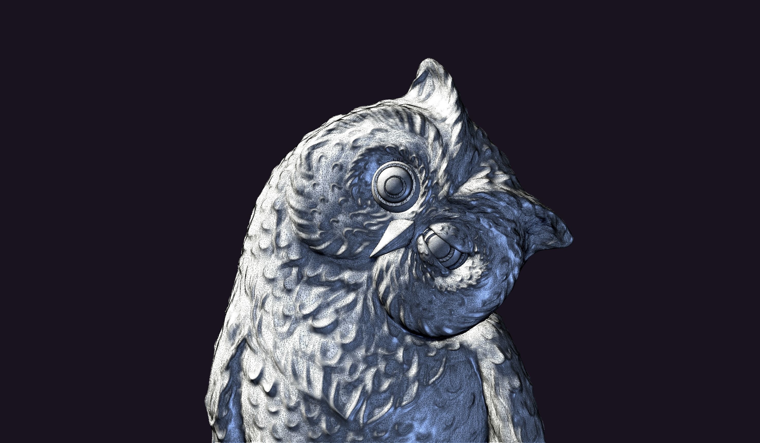OWL printready 3D print model_14