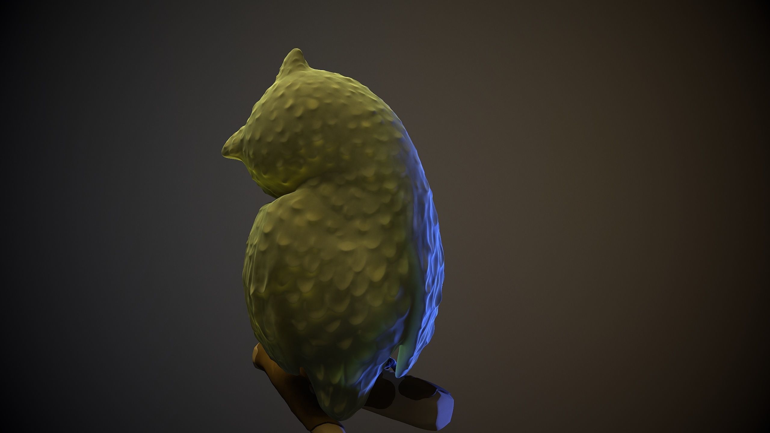 OWL printready 3D print model_11