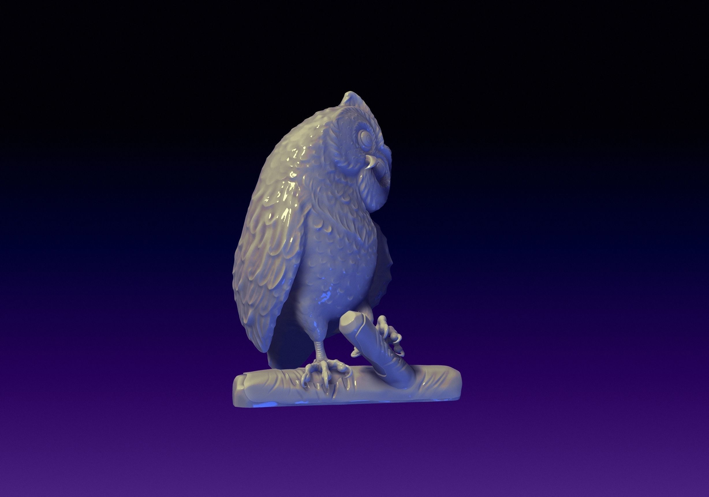 OWL printready 3D print model_8