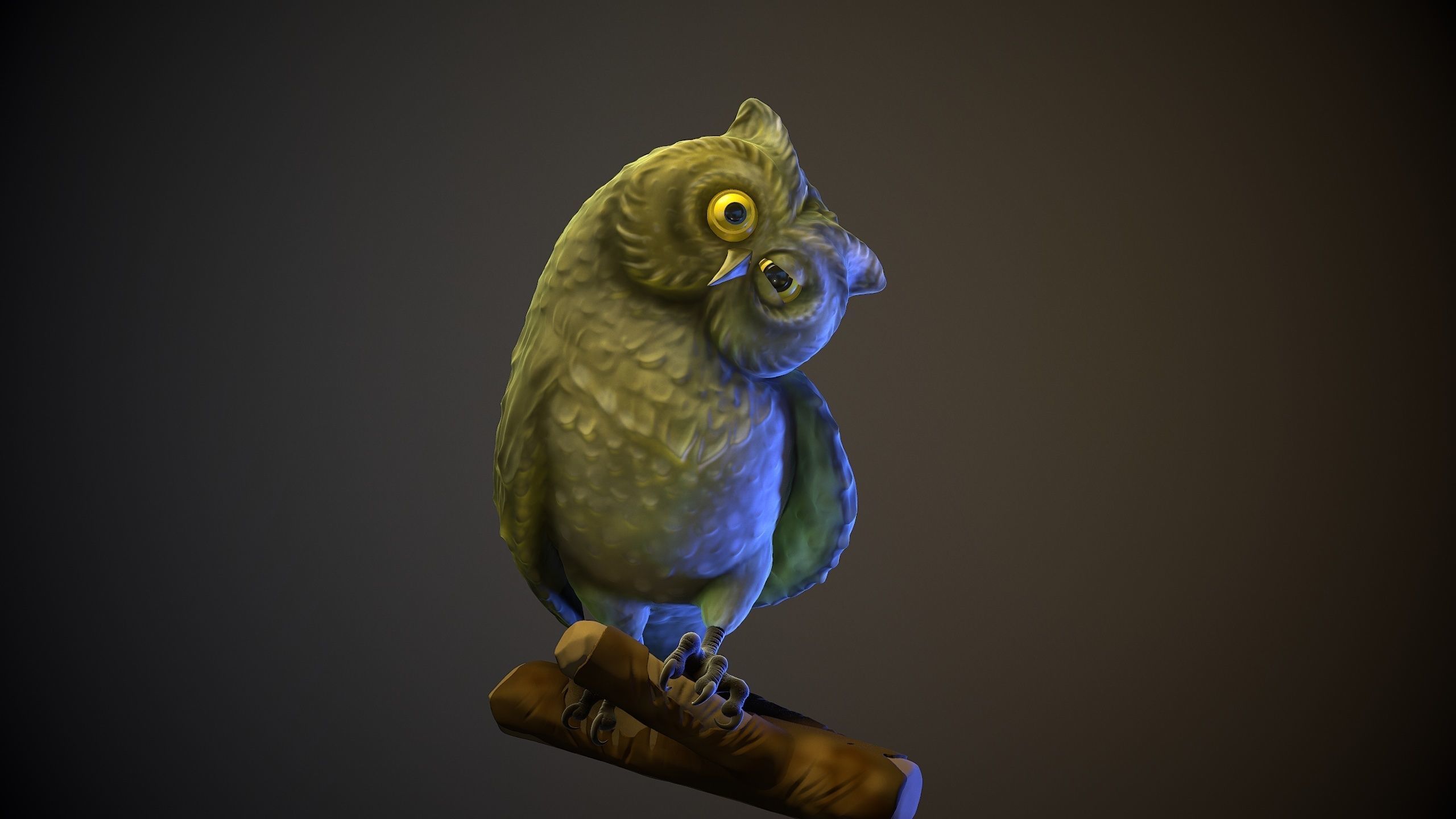 OWL printready 3D print model_13