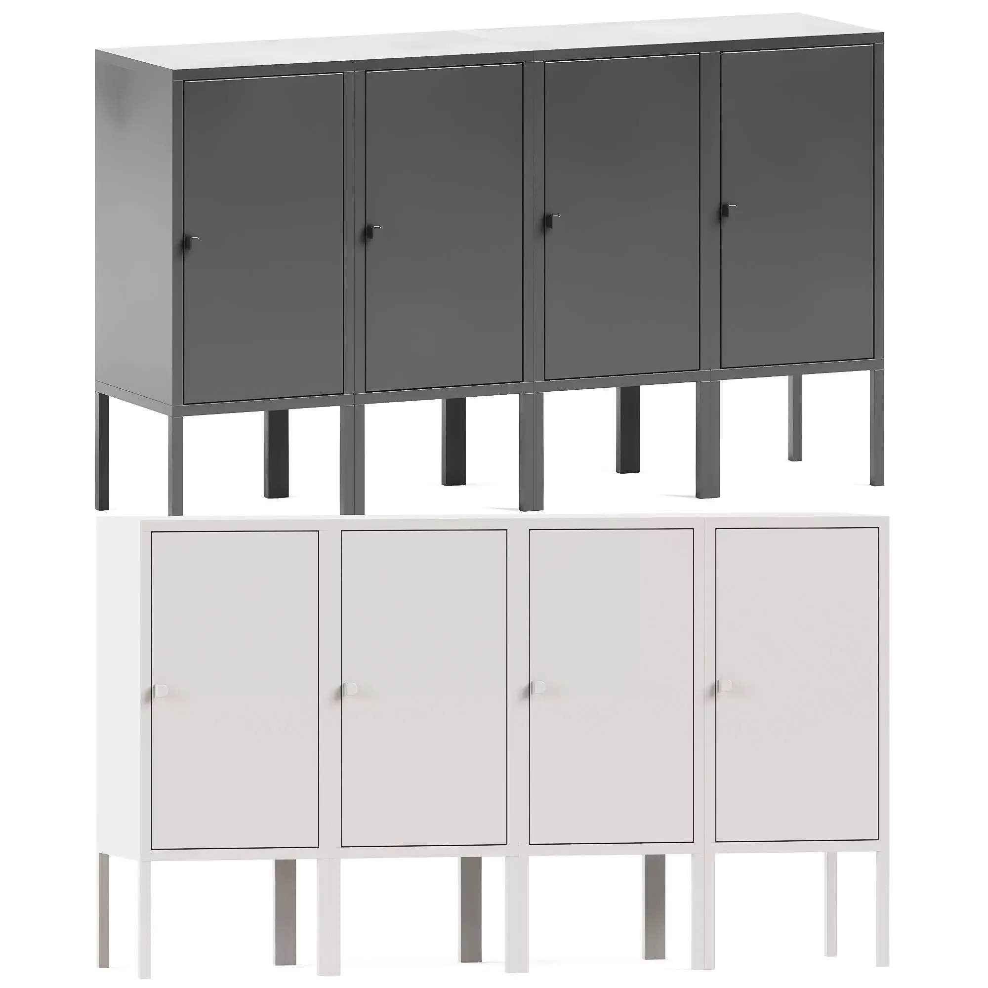Ikea Lixhult Cabinet 3D model | CGTrader