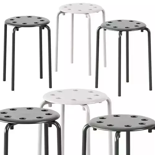 IKEA Marius Stool 3D model