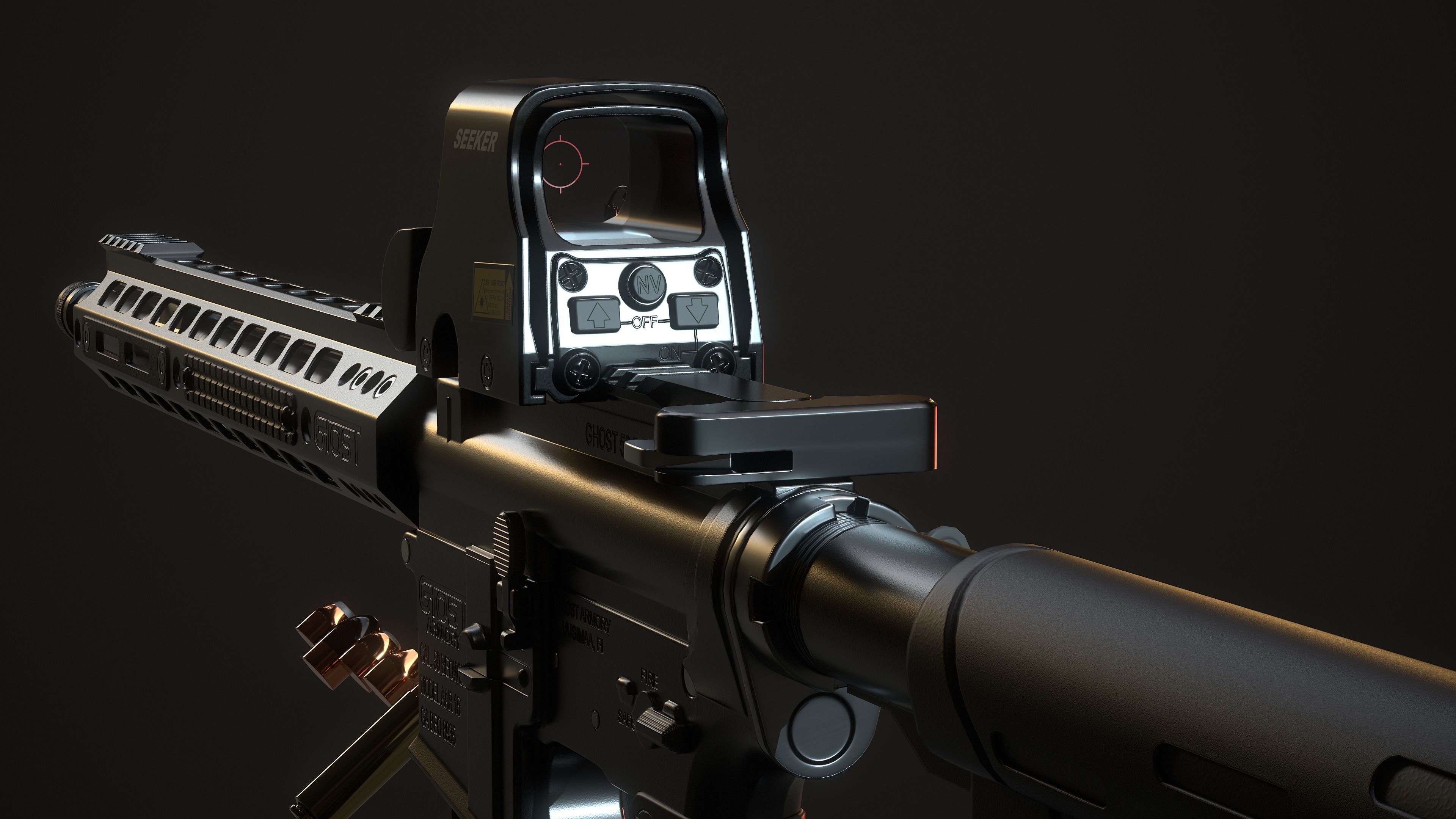 50 Beowulf Low-poly 3D model_5