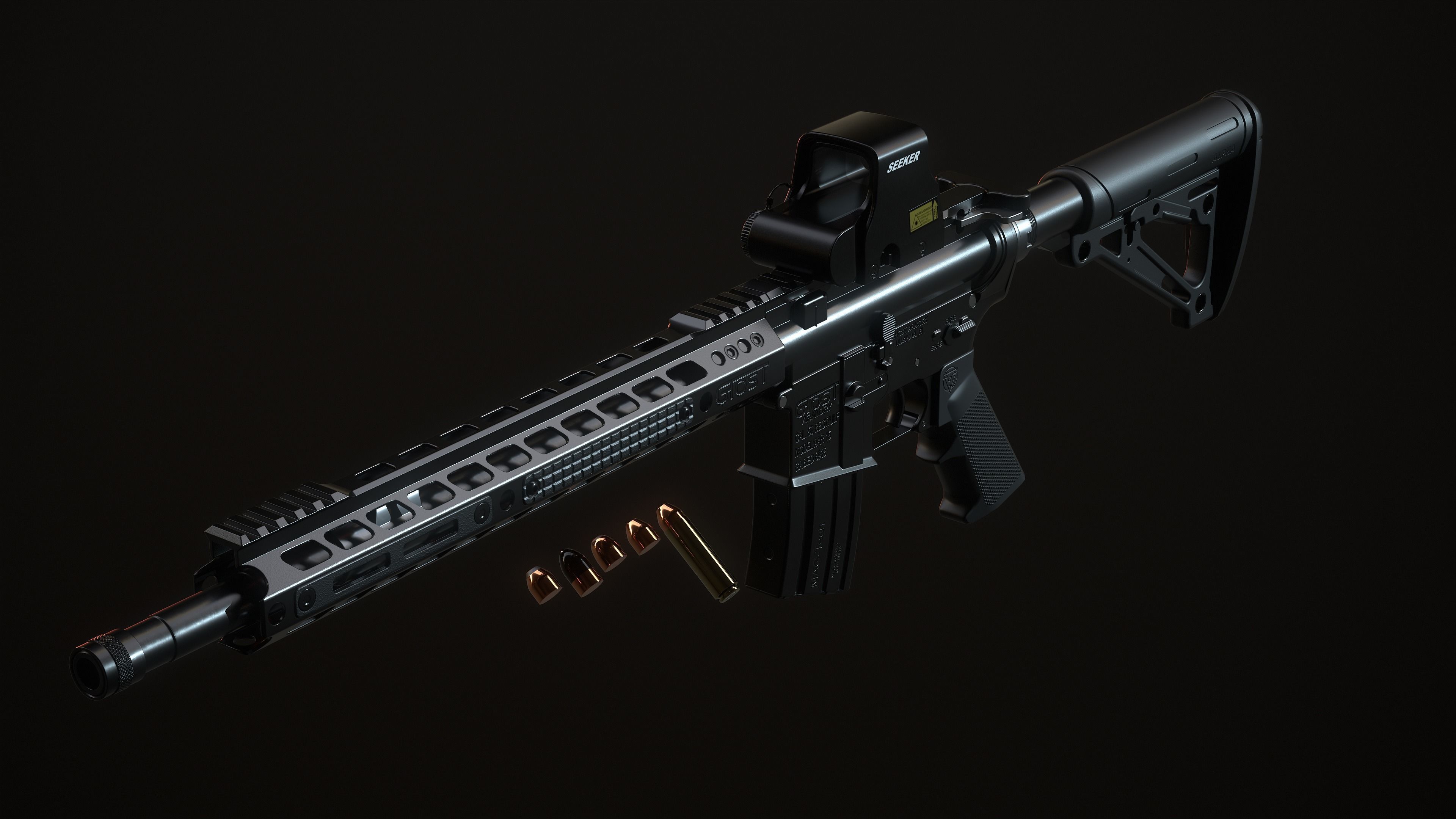 50 Beowulf Low-poly 3D model_3