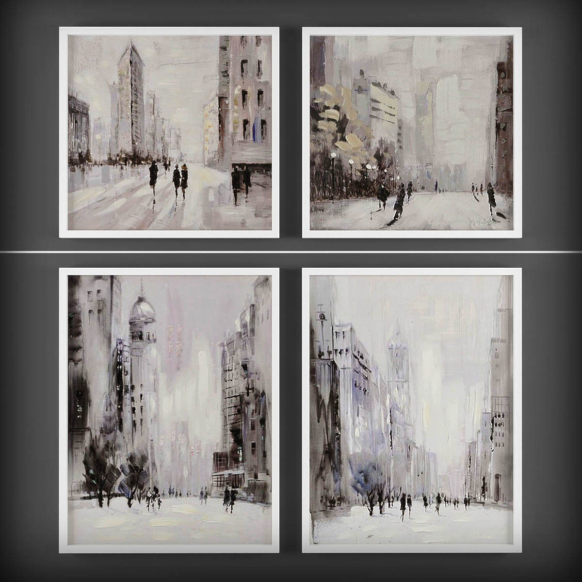 Picture Frames Low-poly 3D model_2