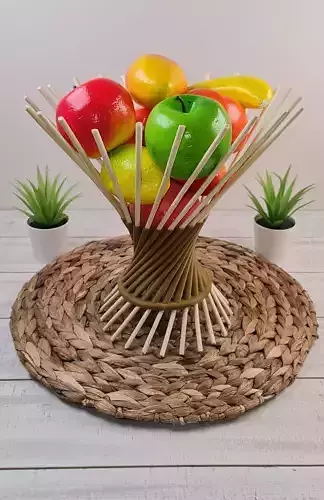 SKEWERS FRUITS VASE
