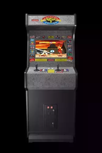 Arcade Machine Street Fighter II 3D model