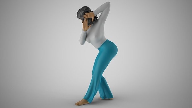 Gossip Girl Listening Through Neighbor 3D print model