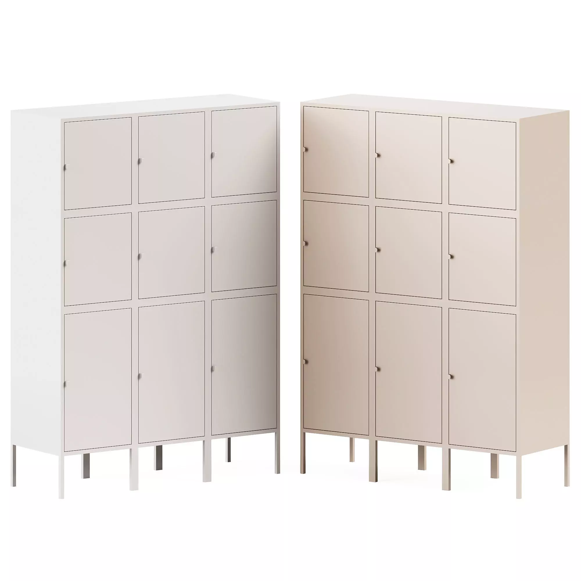 Ikea HALLAN Cabinet 3D model_0