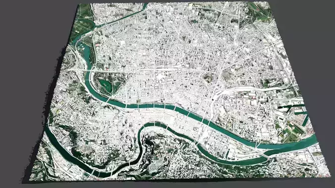 Cityscape Lion France 