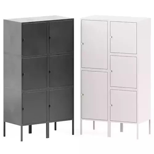 Ikea HALLAN Cabinet set 3D model