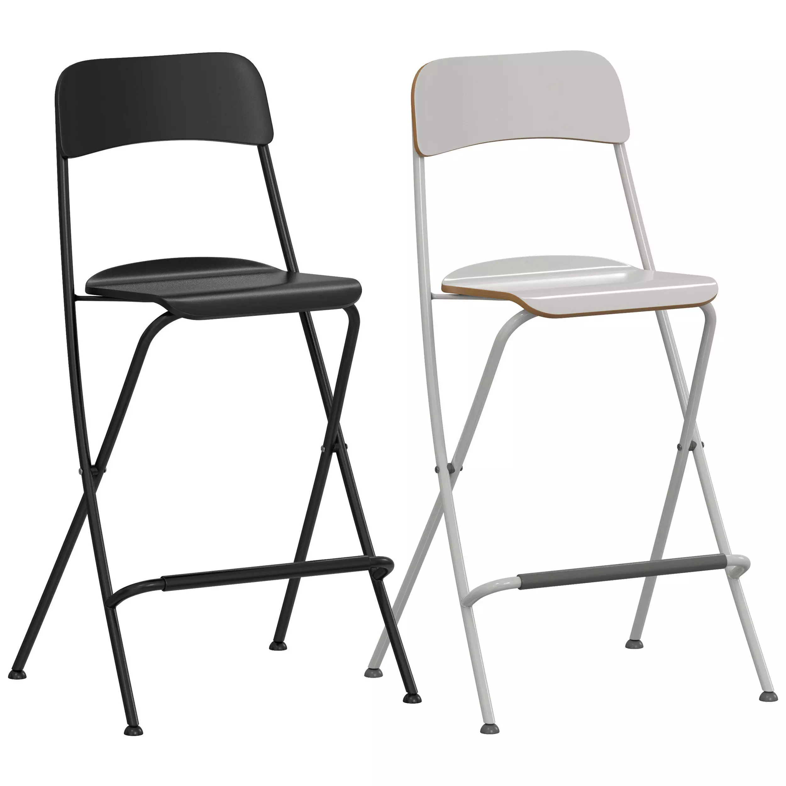 Ikea FRANKLIN stool 3D model_0