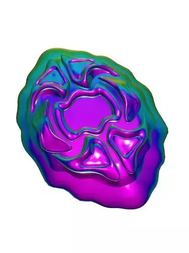 sheild crystal Free 3D model