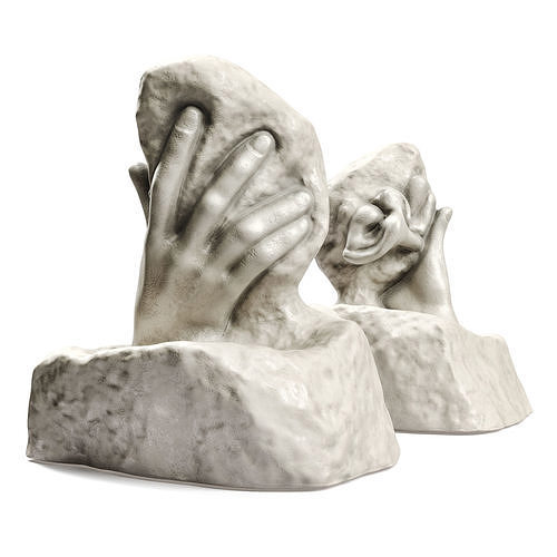 Rodin The Hand of God 3D model