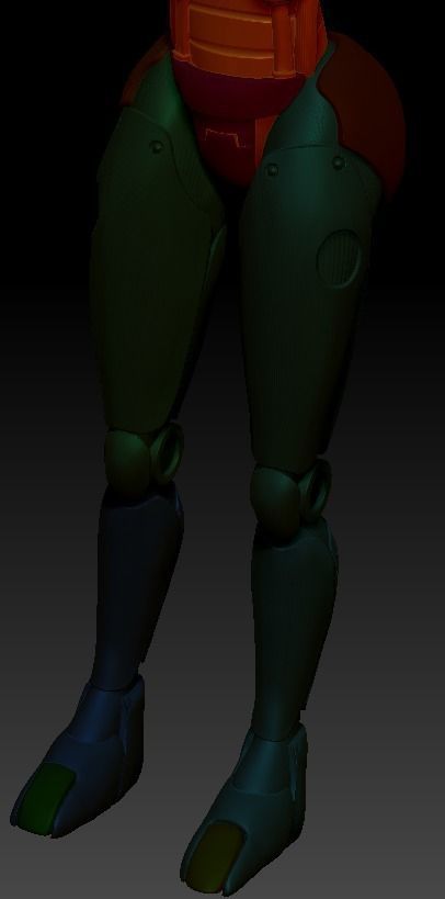 FALLOUT 4  ASSAULTRON SPLITTED  T-POSE HI POLY FALLOUT 4 COSPLAY 3D print model_30