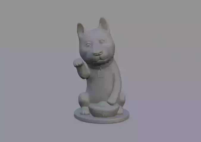 Maneki dog