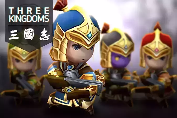 Three Kingdoms - Soldier Crossbow 3
