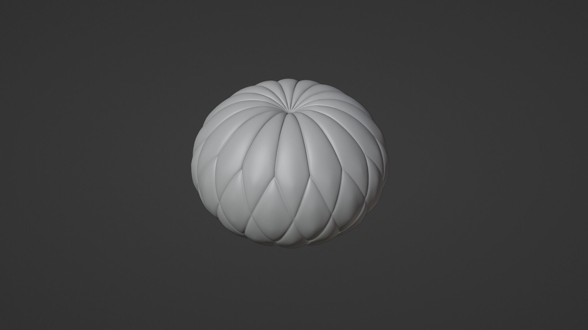 Ottoman beige leather 3D model_2