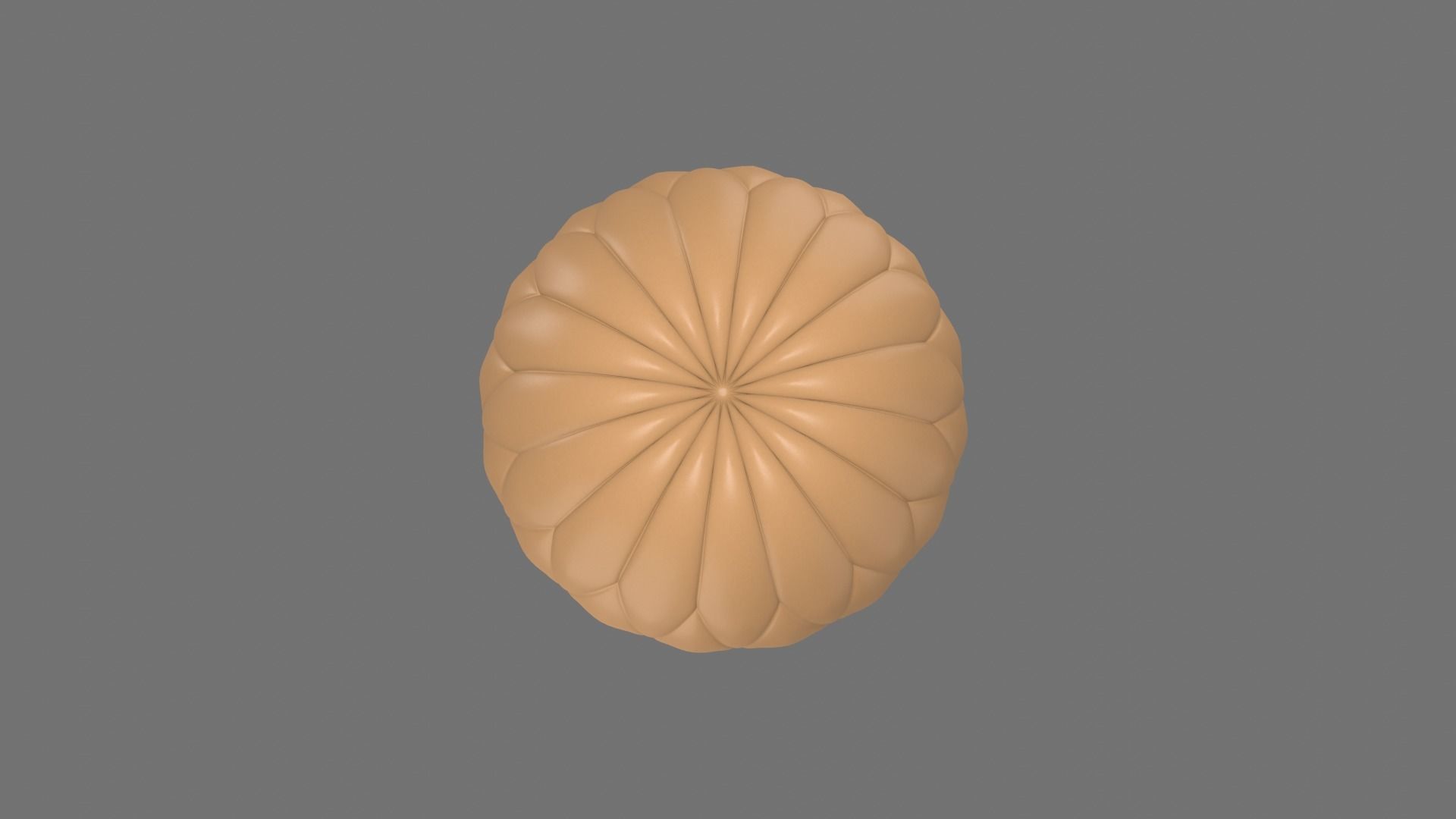 Ottoman beige leather 3D model_9