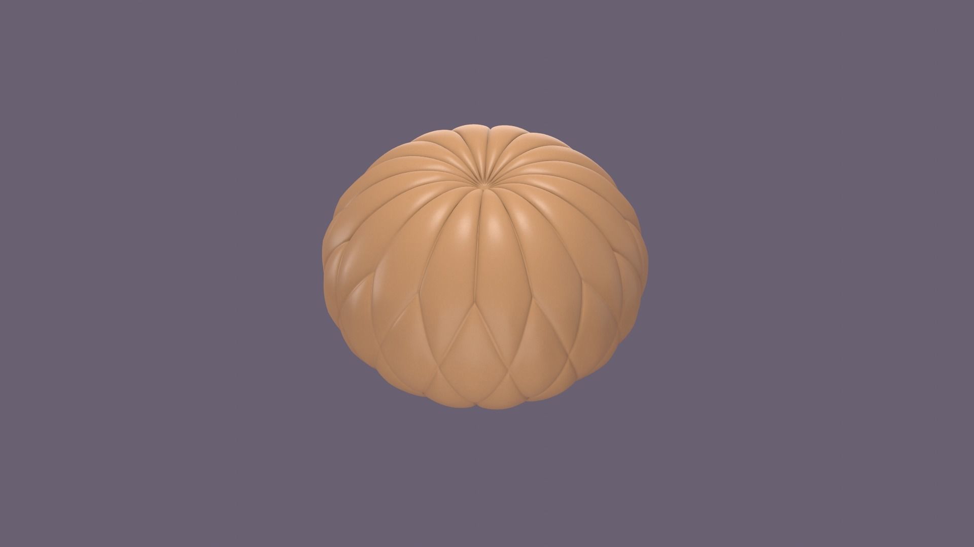 Ottoman beige leather 3D model_19