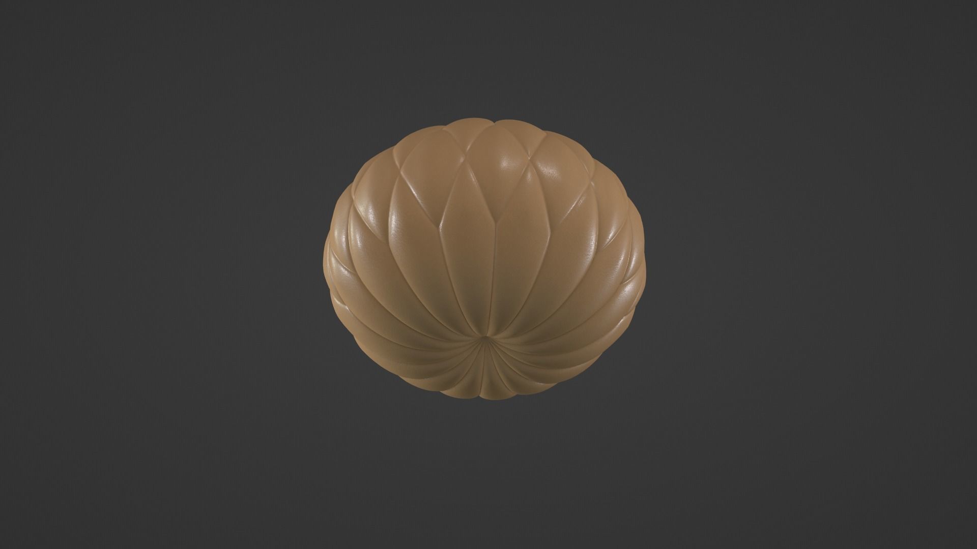 Ottoman beige leather 3D model_11