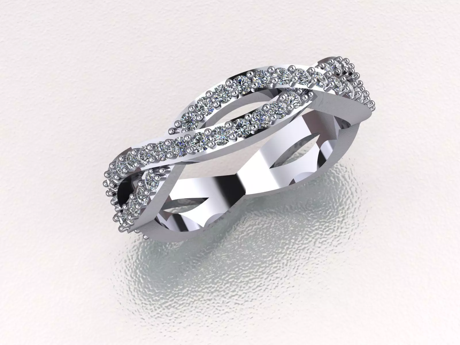 Diamond Ring 125 3D print model