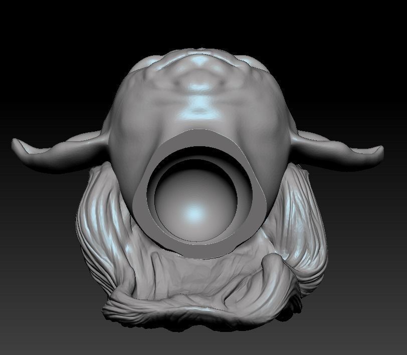Yaddle Head 3D print model_3