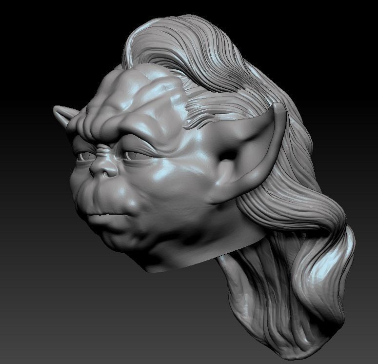Yaddle Head 3D print model_4