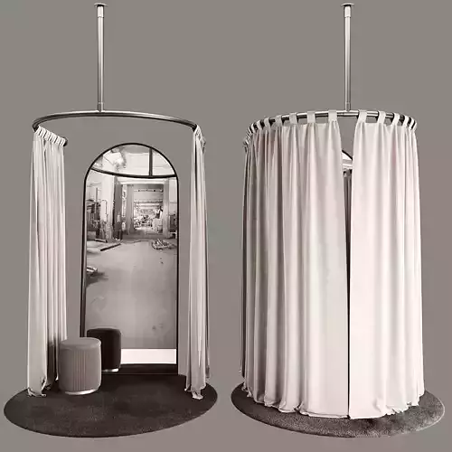 Fitting Room For A Clothing Store  3D model