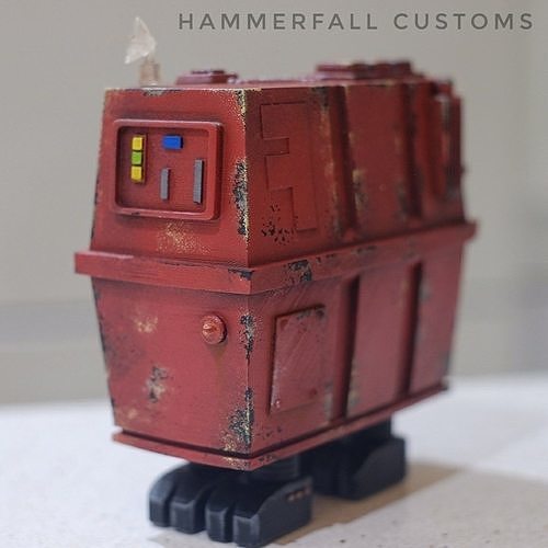 Heavy Duty GONK PLNK Droid 3D print model