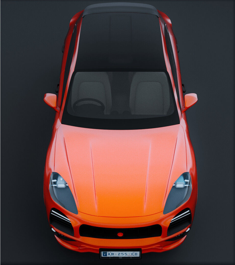 Porsche Cayenne GTS Coupe 2019 3D model_4